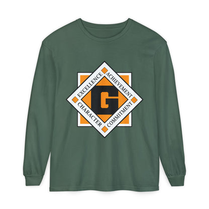 Garment-Dyed Long Sleeve Tee