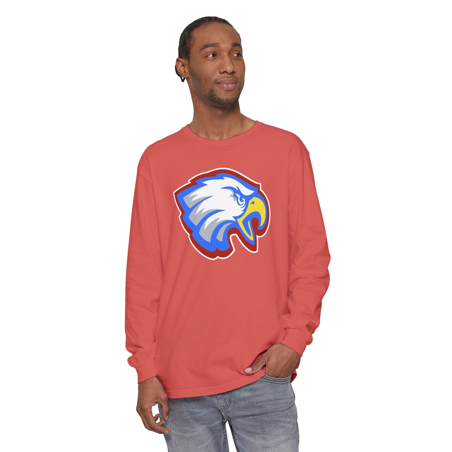 Garment-Dyed Long Sleeve Tee