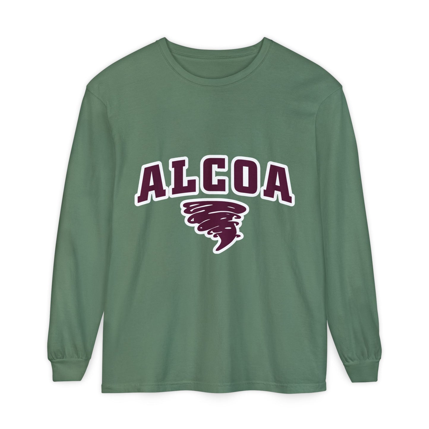Garment-Dyed Long Sleeve Tee