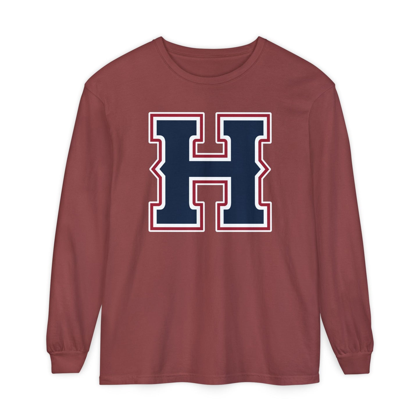 Garment-Dyed Long Sleeve Tee