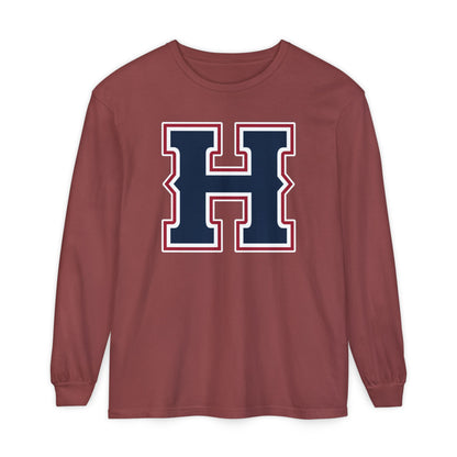 Garment-Dyed Long Sleeve Tee