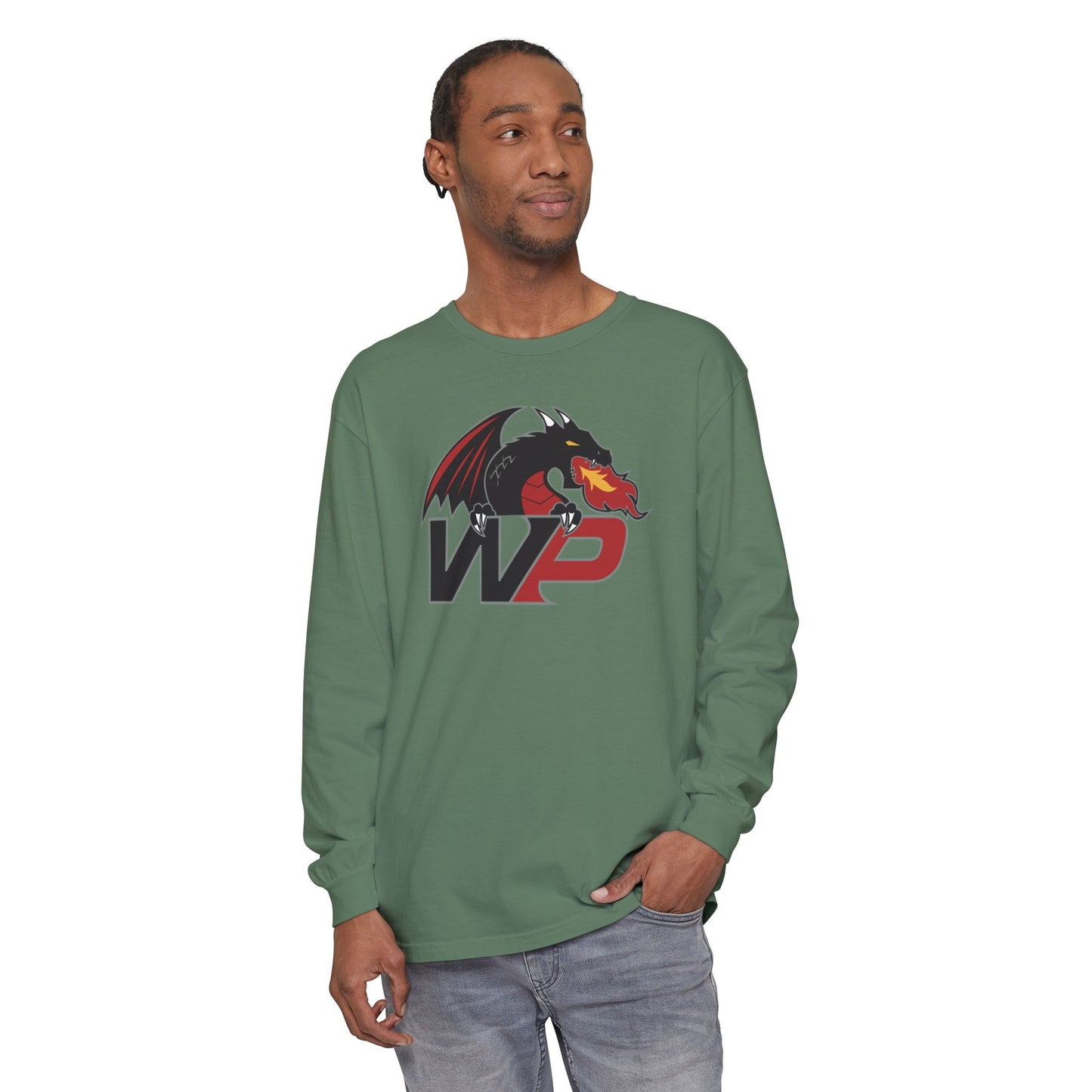 Garment-Dyed Long Sleeve Tee