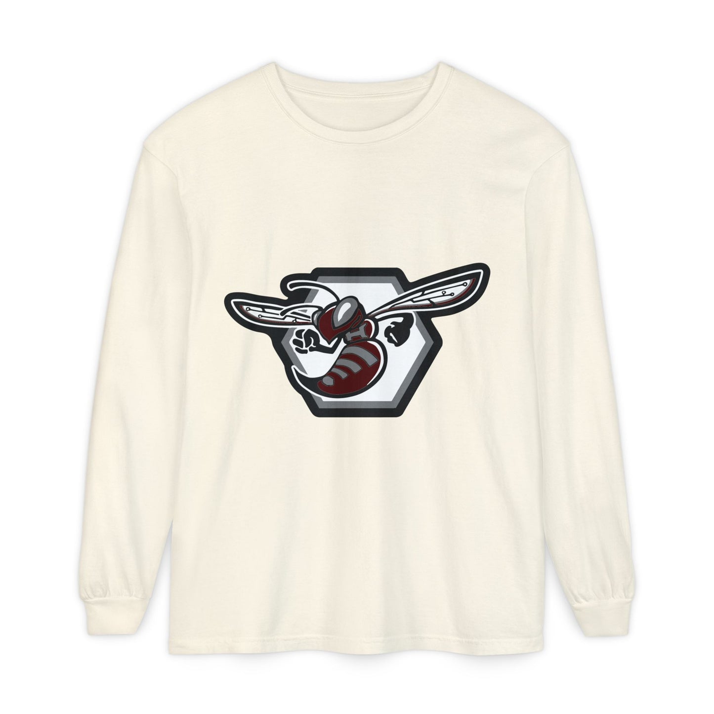 Garment-Dyed Long Sleeve Tee