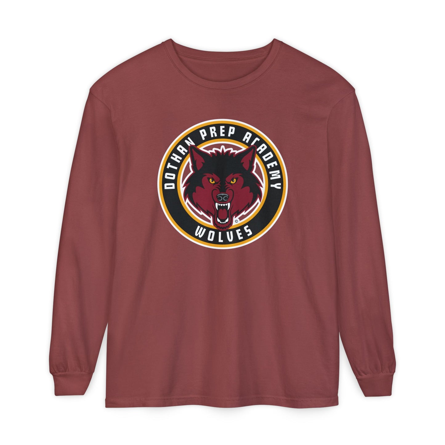 Garment-Dyed Long Sleeve Tee