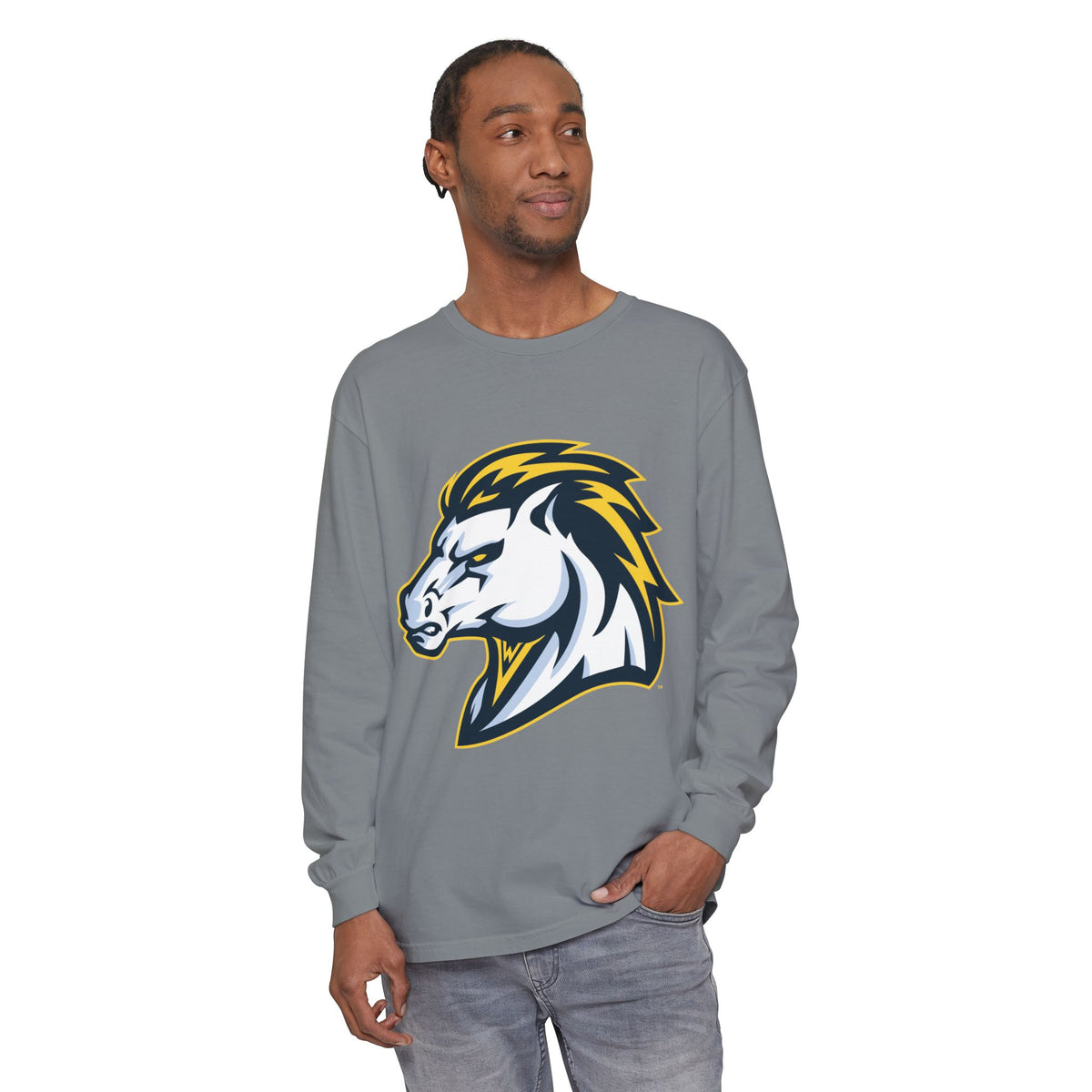 Garment-Dyed Long Sleeve Tee