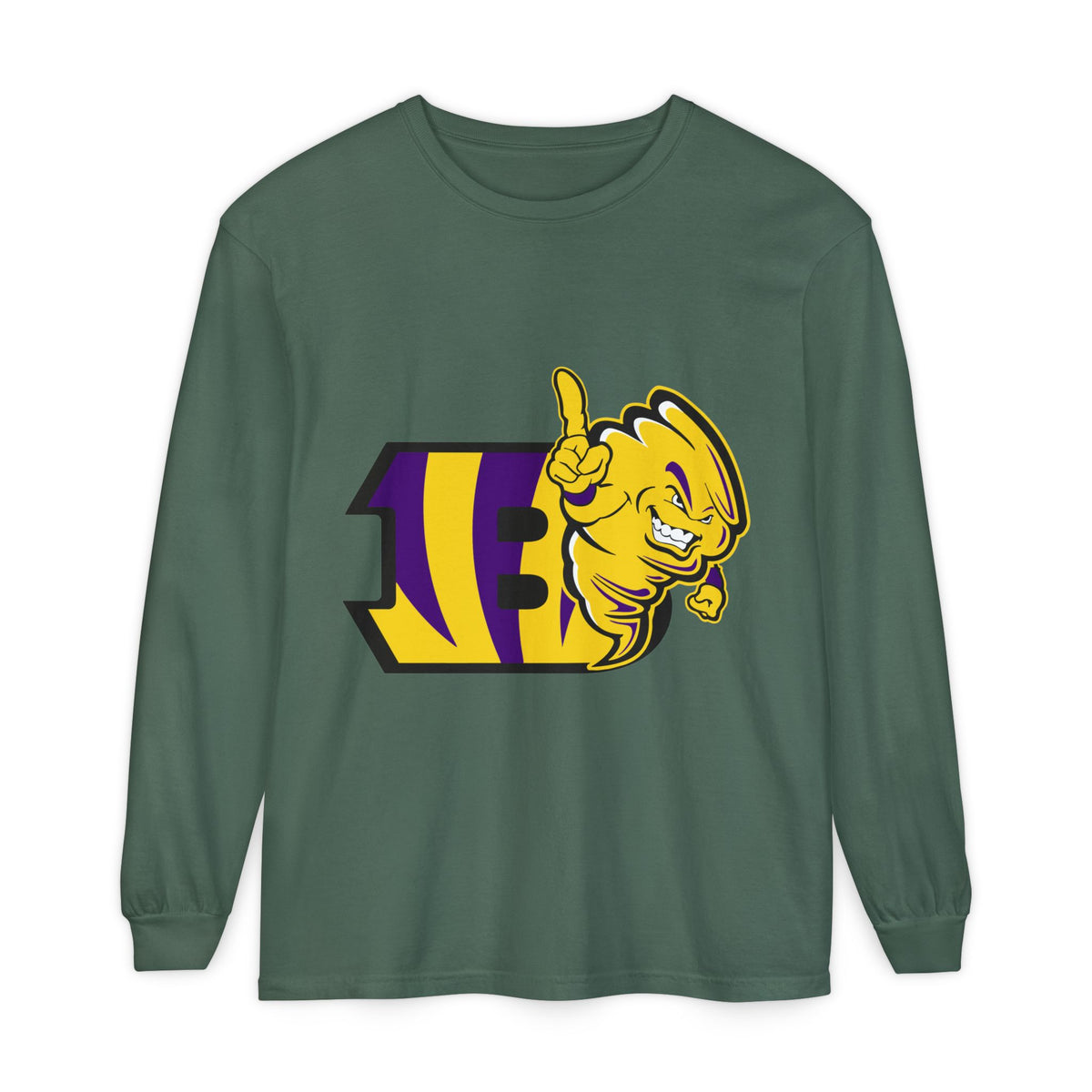 Garment-Dyed Long Sleeve Tee