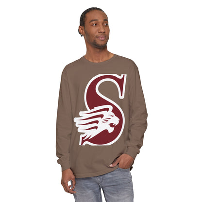 Garment-Dyed Long Sleeve Tee
