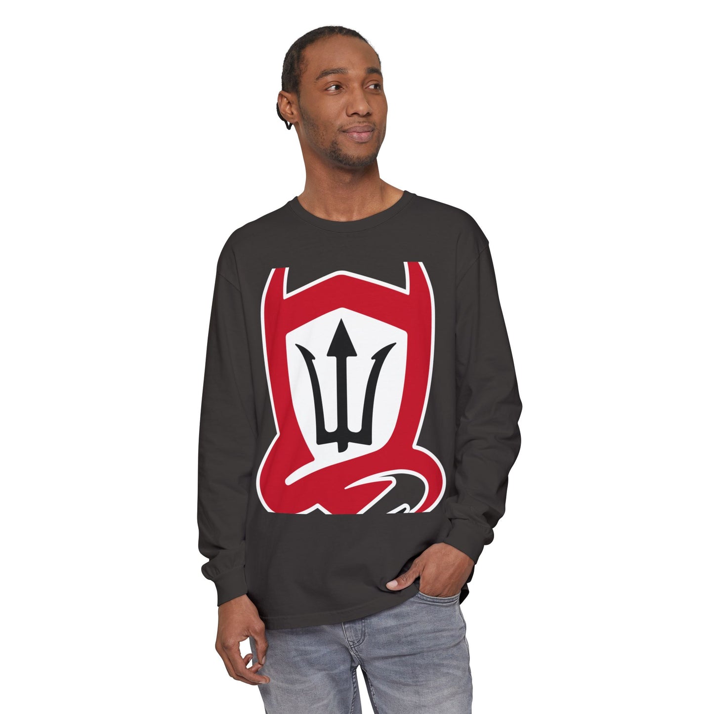 Garment-Dyed Long Sleeve Tee