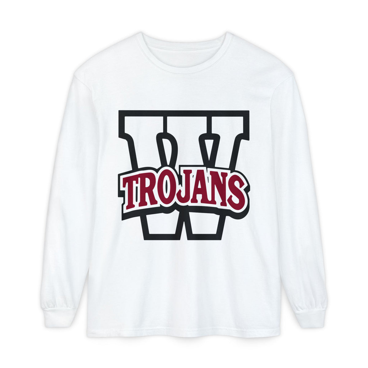 Garment-Dyed Long Sleeve Tee