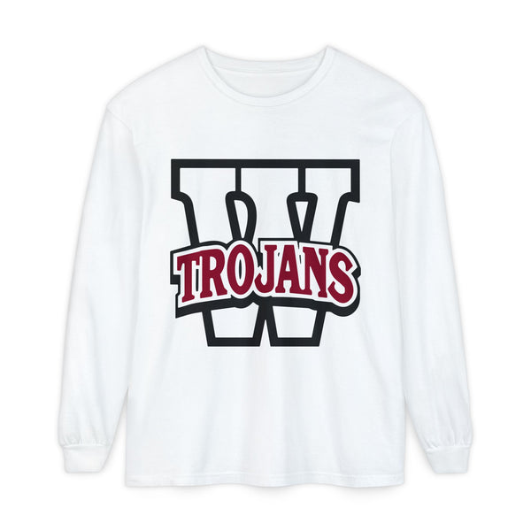 Garment-Dyed Long Sleeve Tee
