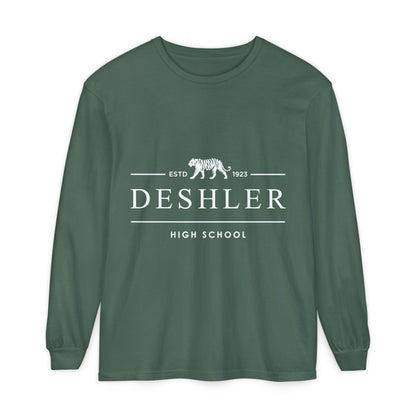 Garment-Dyed Long Sleeve Tee