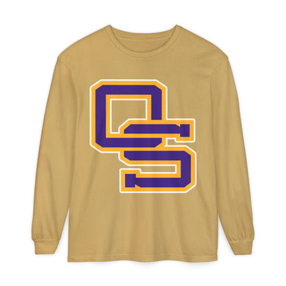 Garment-Dyed Long Sleeve Tee