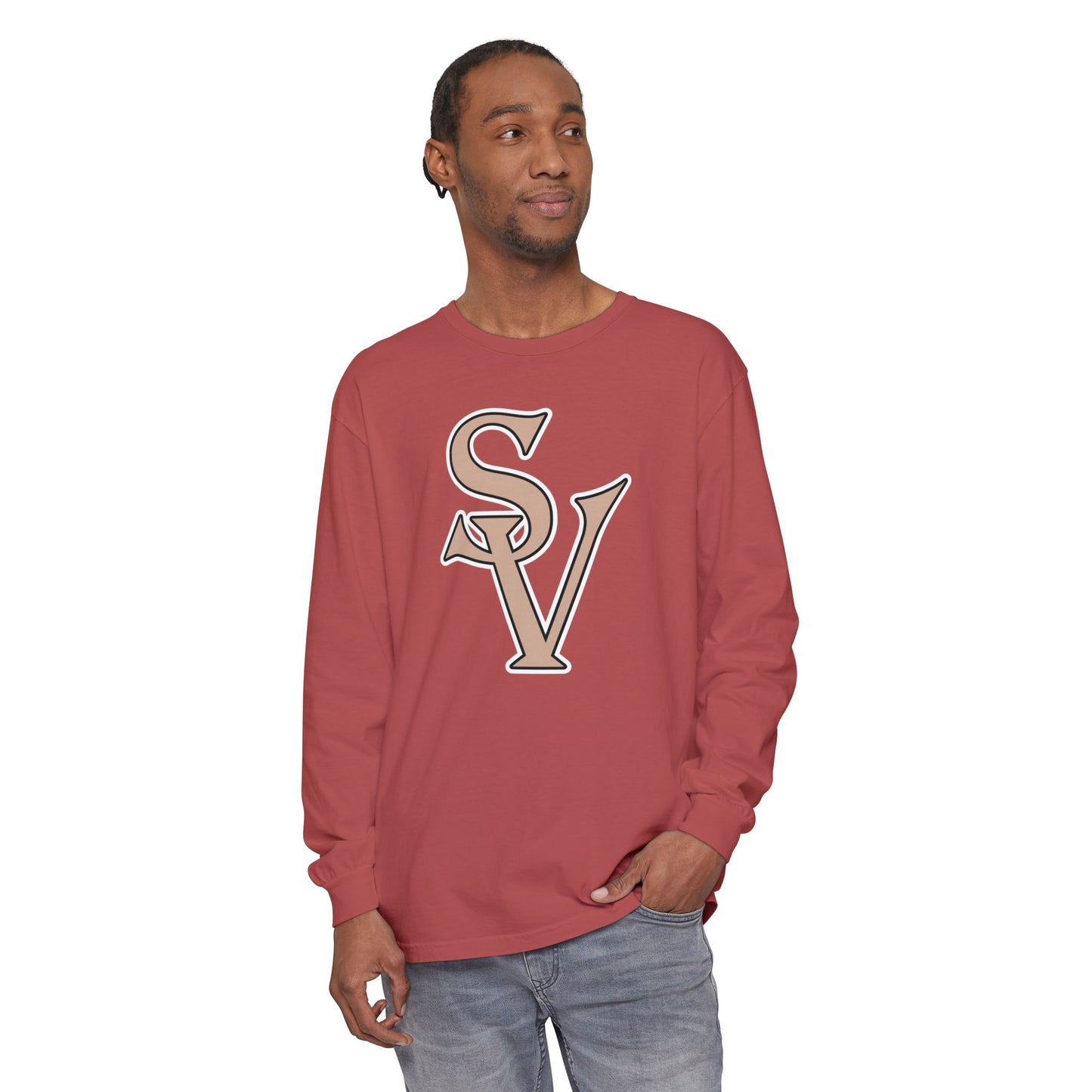 Garment-Dyed Long Sleeve Tee