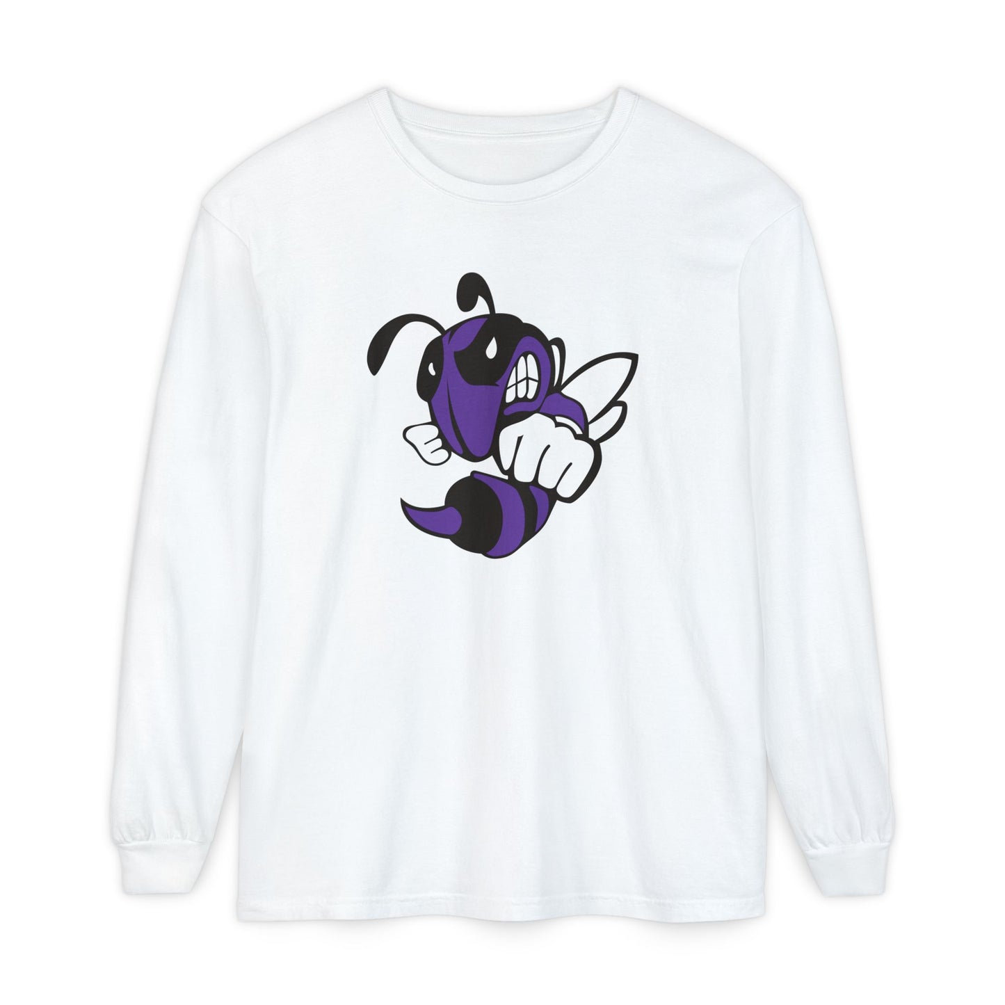 Garment-Dyed Long Sleeve Tee