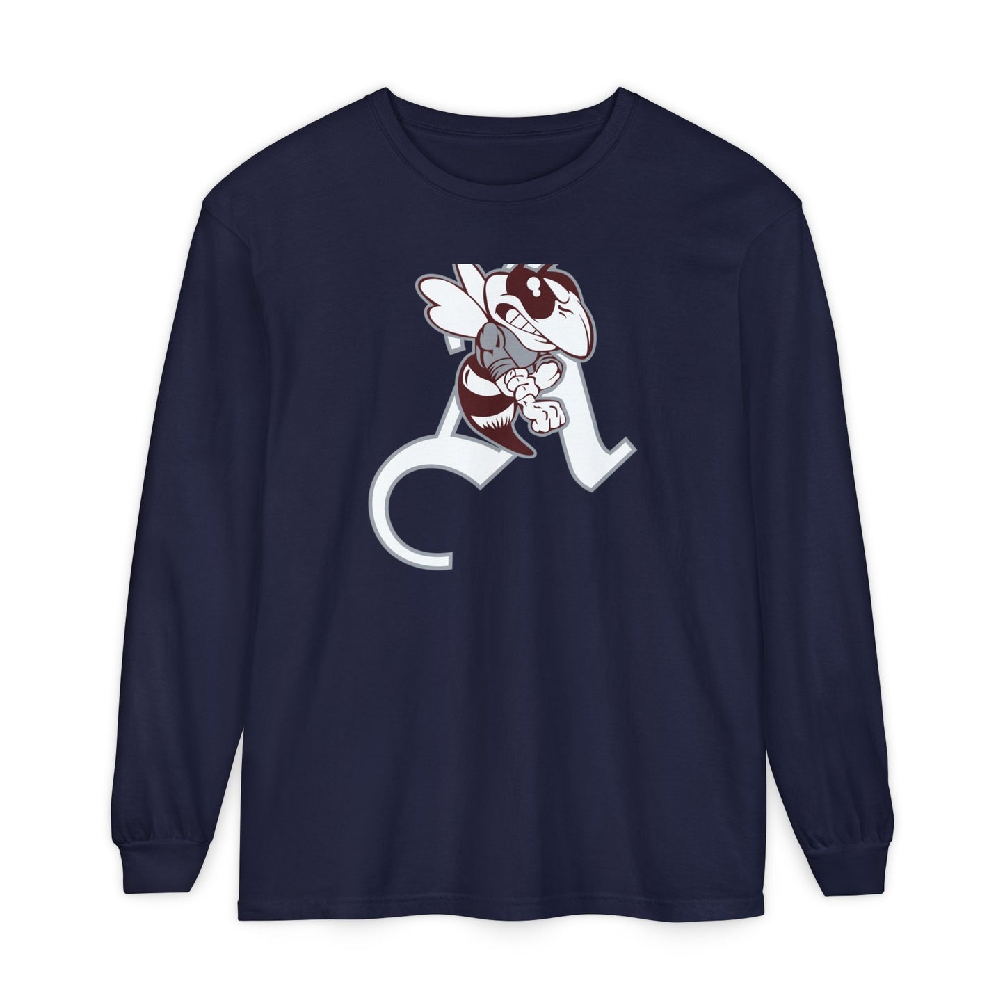 Garment-Dyed Long Sleeve Tee