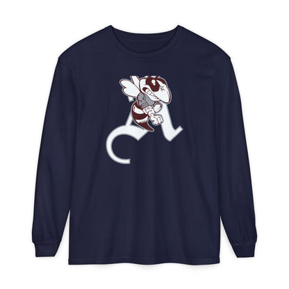 Garment-Dyed Long Sleeve Tee