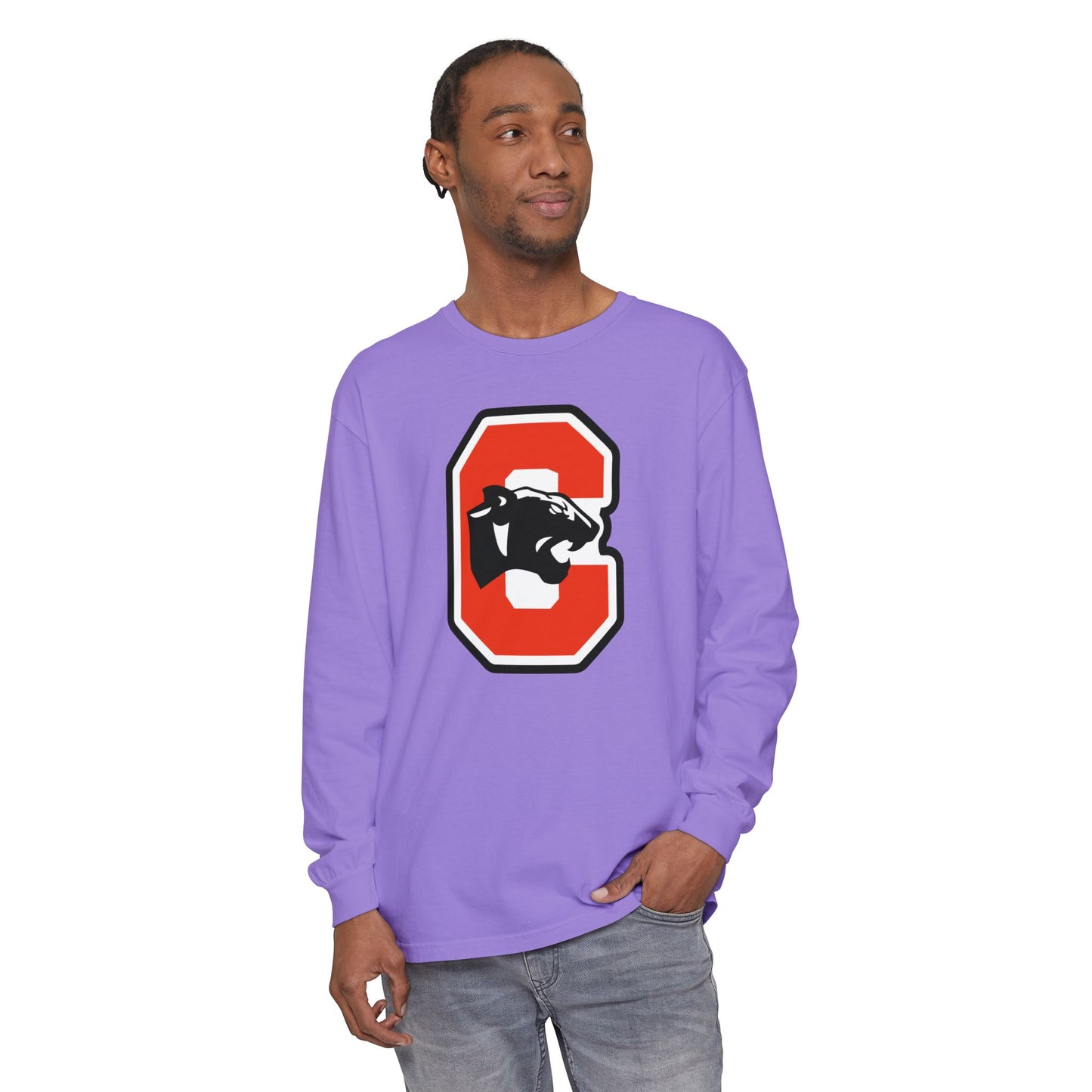 Garment-Dyed Long Sleeve Tee