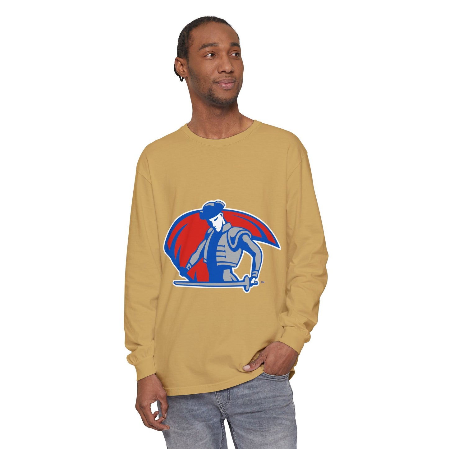 Garment-Dyed Long Sleeve Tee