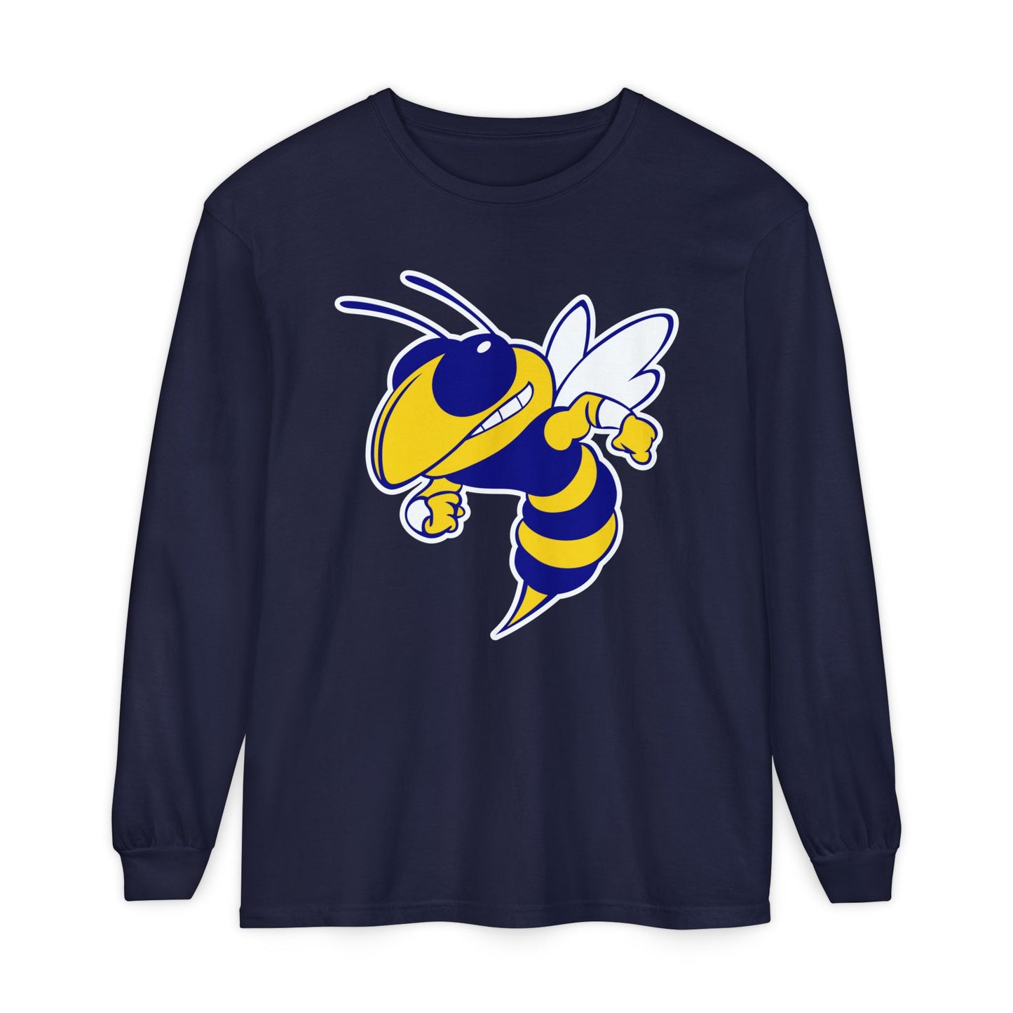 Garment-Dyed Long Sleeve Tee
