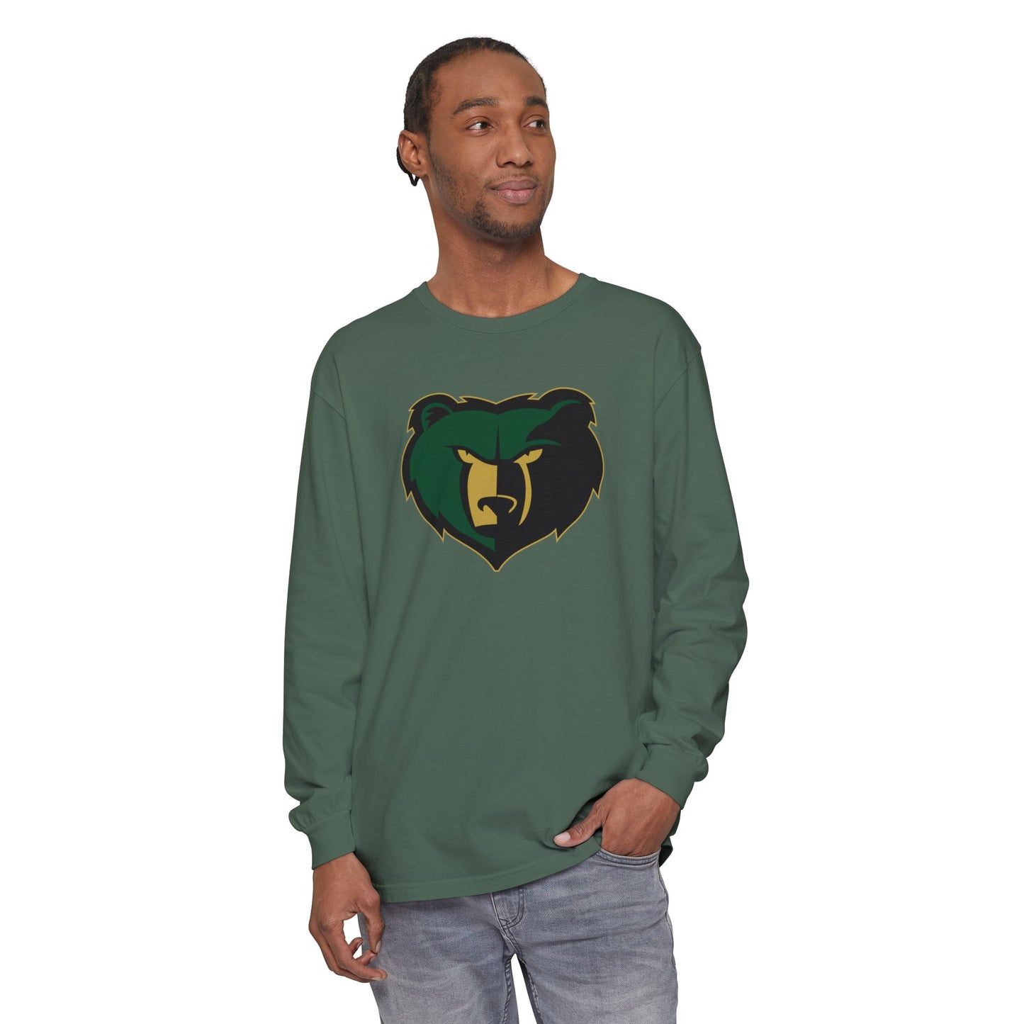 Garment-Dyed Long Sleeve Tee