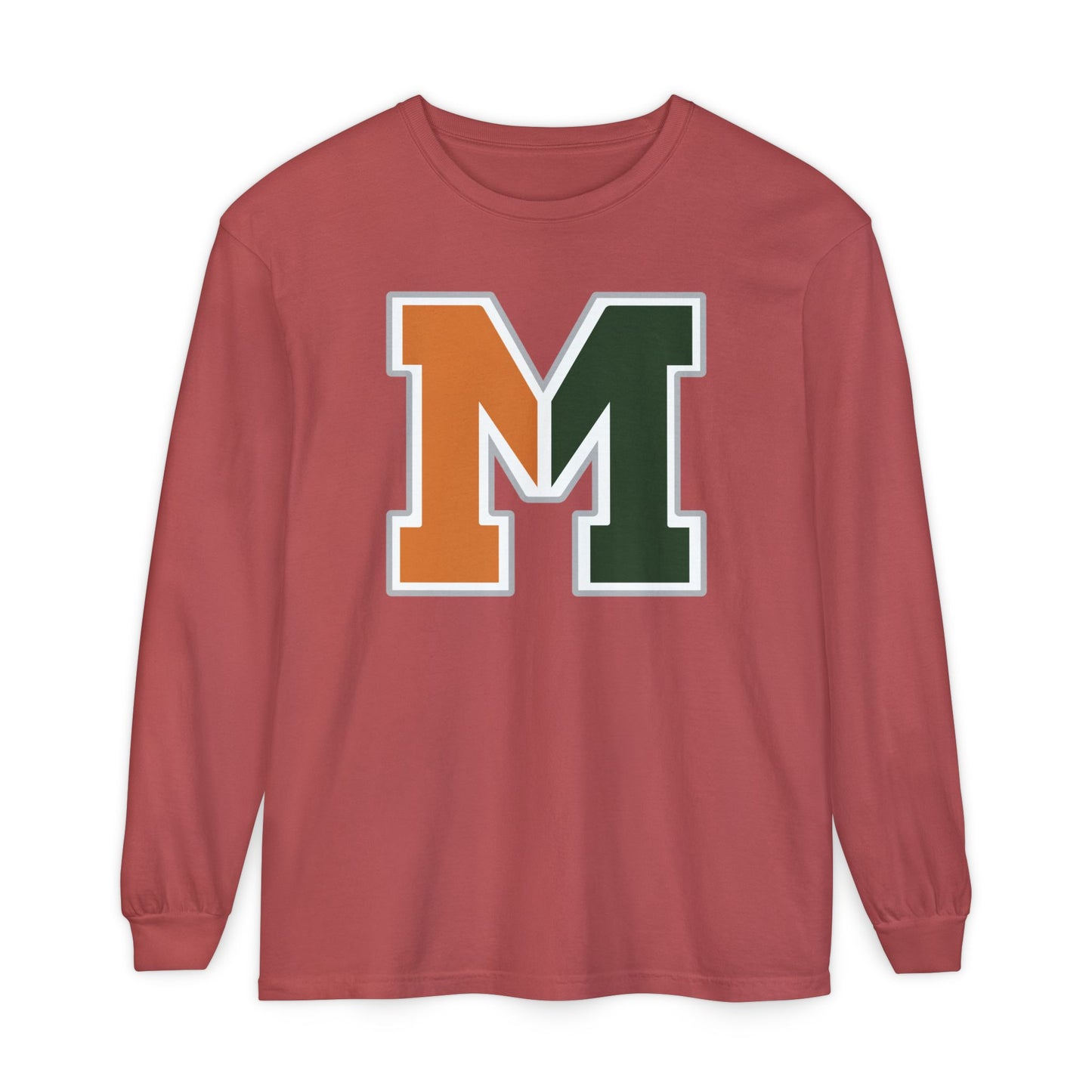 Garment-Dyed Long Sleeve Tee