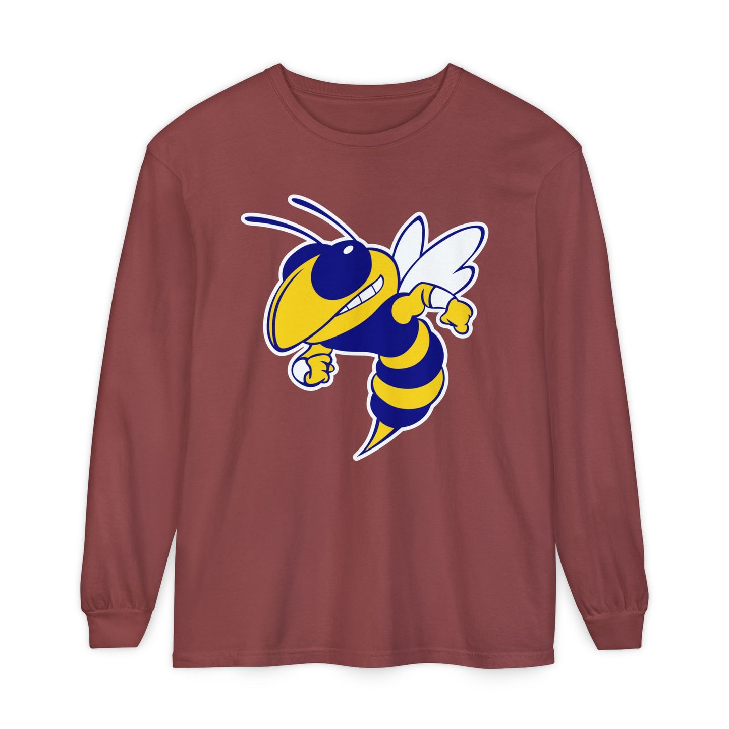 Garment-Dyed Long Sleeve Tee