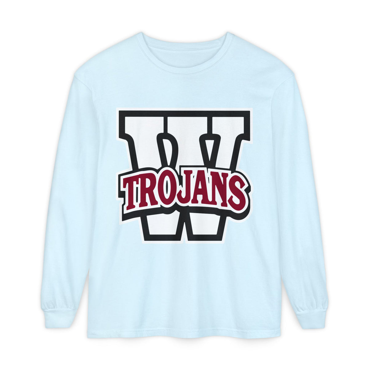 Garment-Dyed Long Sleeve Tee