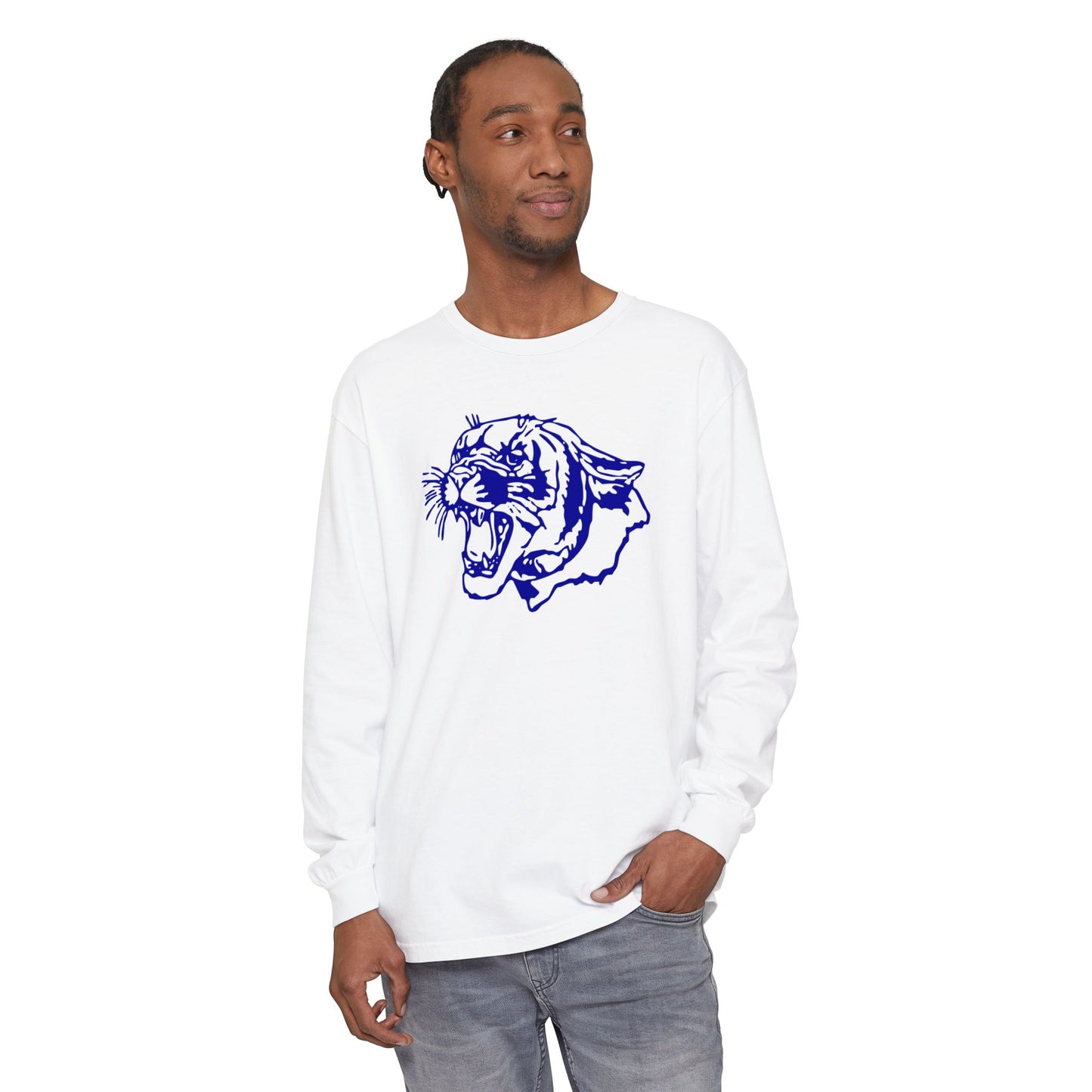 Garment-Dyed Long Sleeve Tee