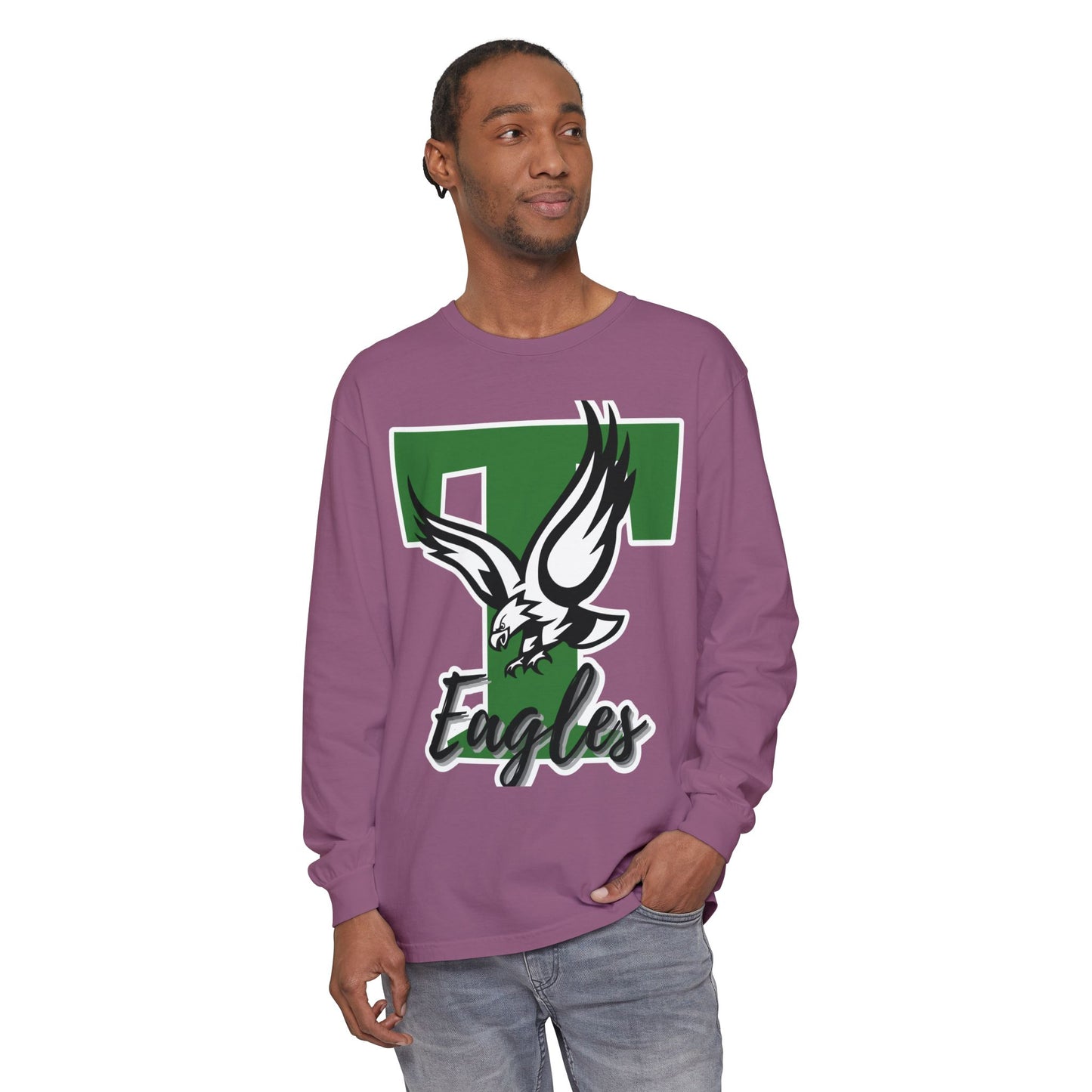 Garment-Dyed Long Sleeve Tee