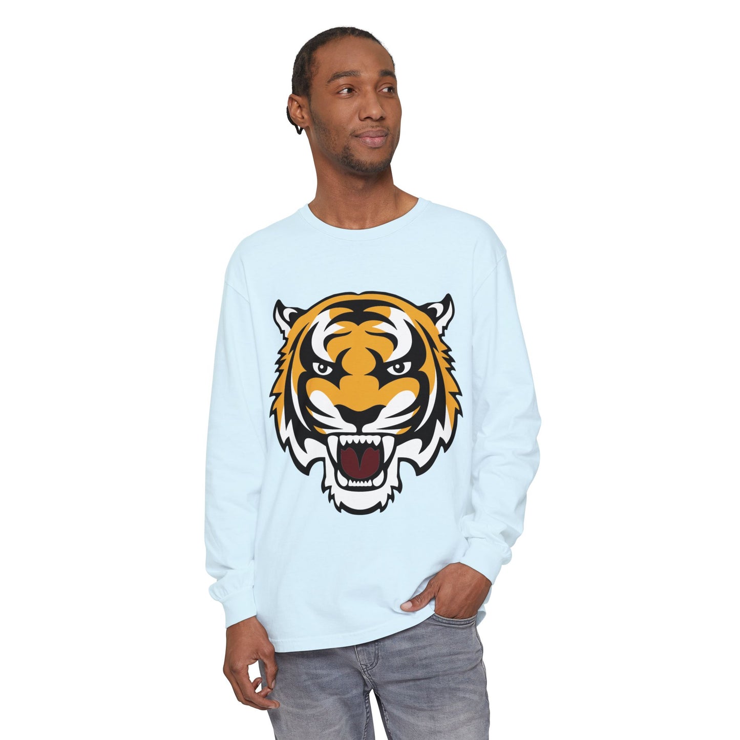 Garment-Dyed Long Sleeve Tee