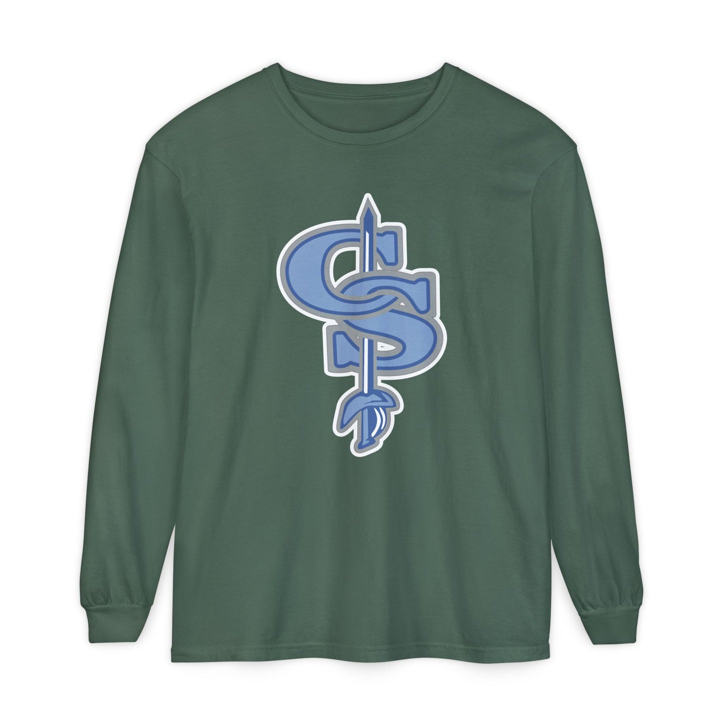 Garment-Dyed Long Sleeve Tee