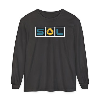 Garment-Dyed Long Sleeve Tee