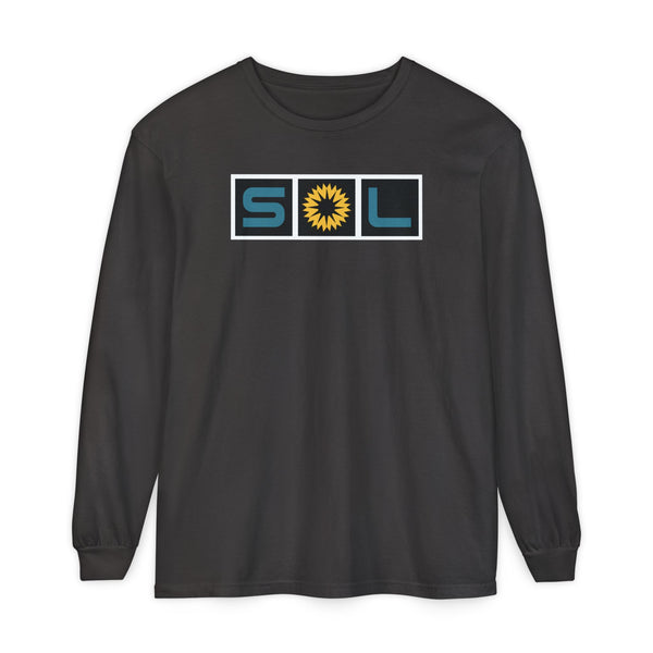 Garment-Dyed Long Sleeve Tee