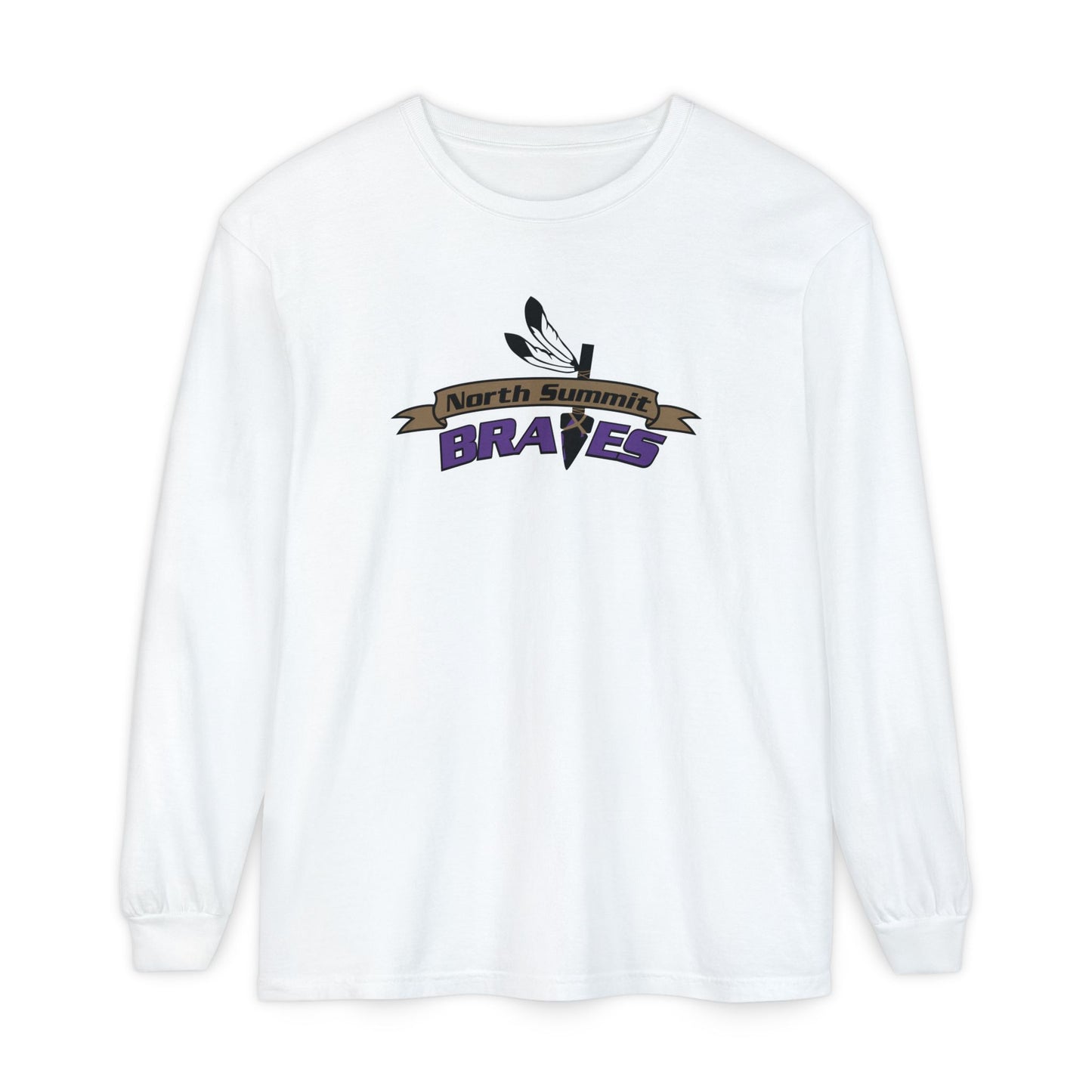 Garment-Dyed Long Sleeve Tee