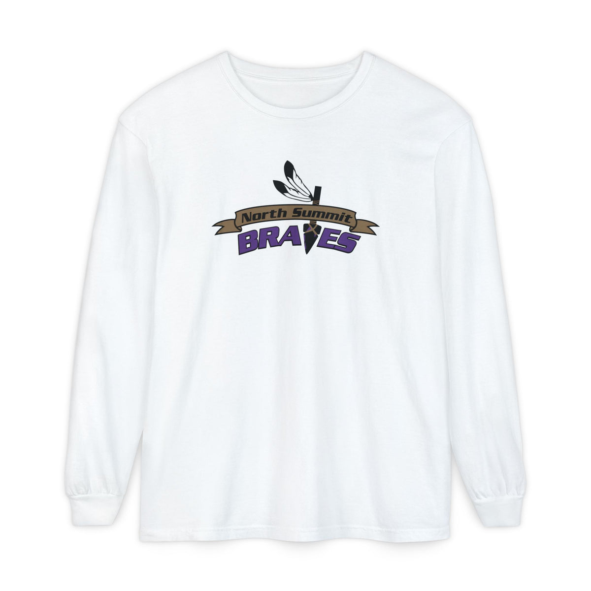 Garment-Dyed Long Sleeve Tee