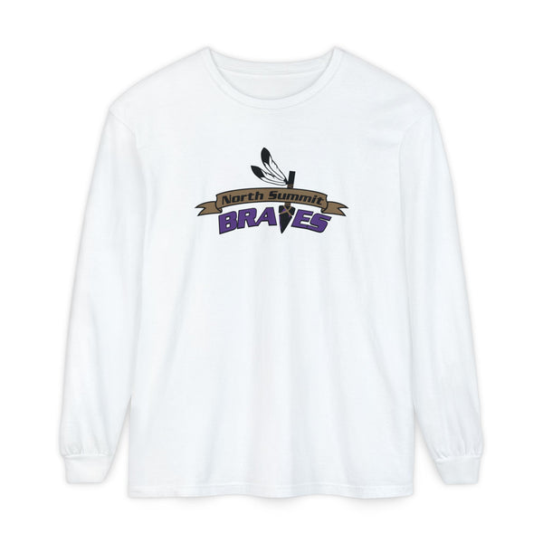 Garment-Dyed Long Sleeve Tee