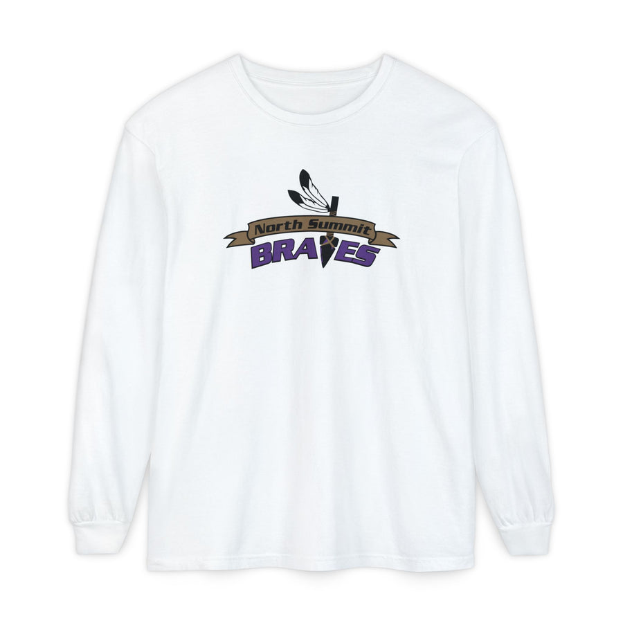 Garment-Dyed Long Sleeve Tee