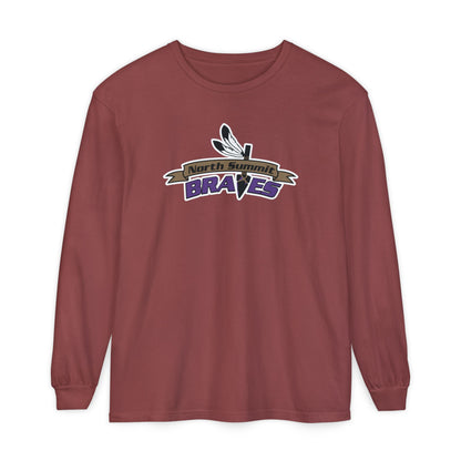 Garment-Dyed Long Sleeve Tee