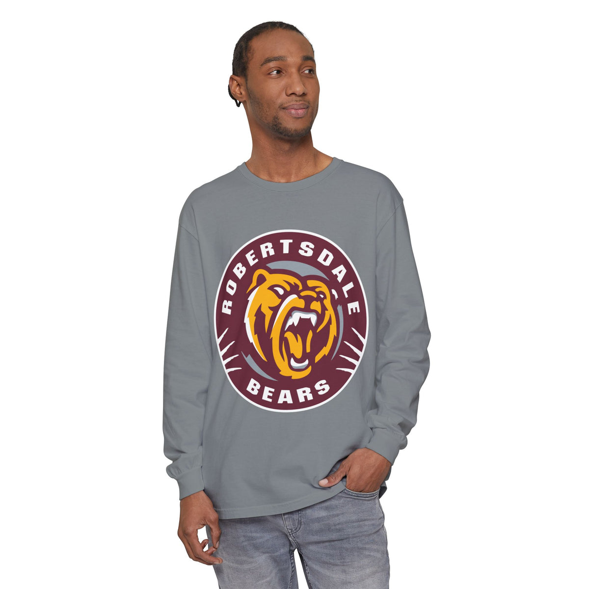 Garment-Dyed Long Sleeve Tee