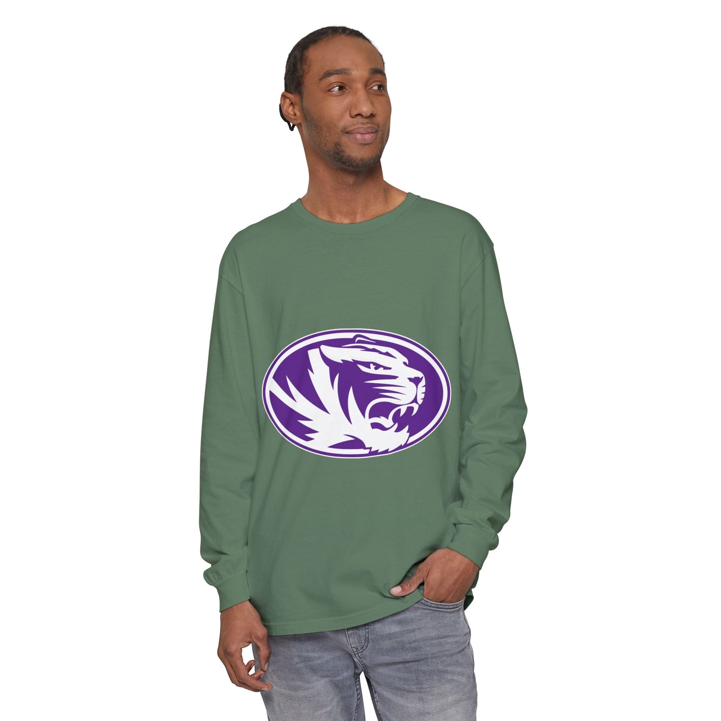 Garment-Dyed Long Sleeve Tee