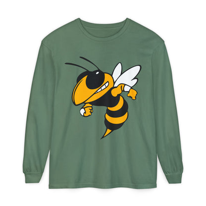 Garment-Dyed Long Sleeve Tee