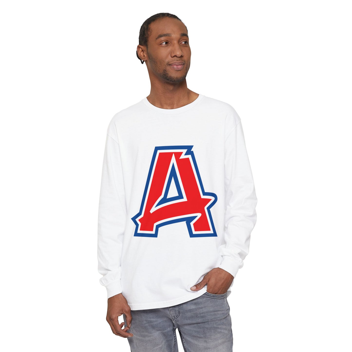 Garment-Dyed Long Sleeve Tee