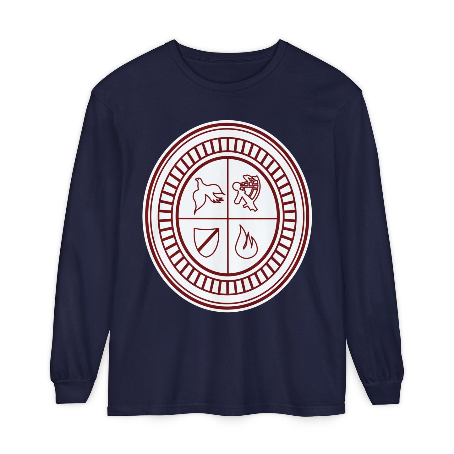 Garment-Dyed Long Sleeve Tee
