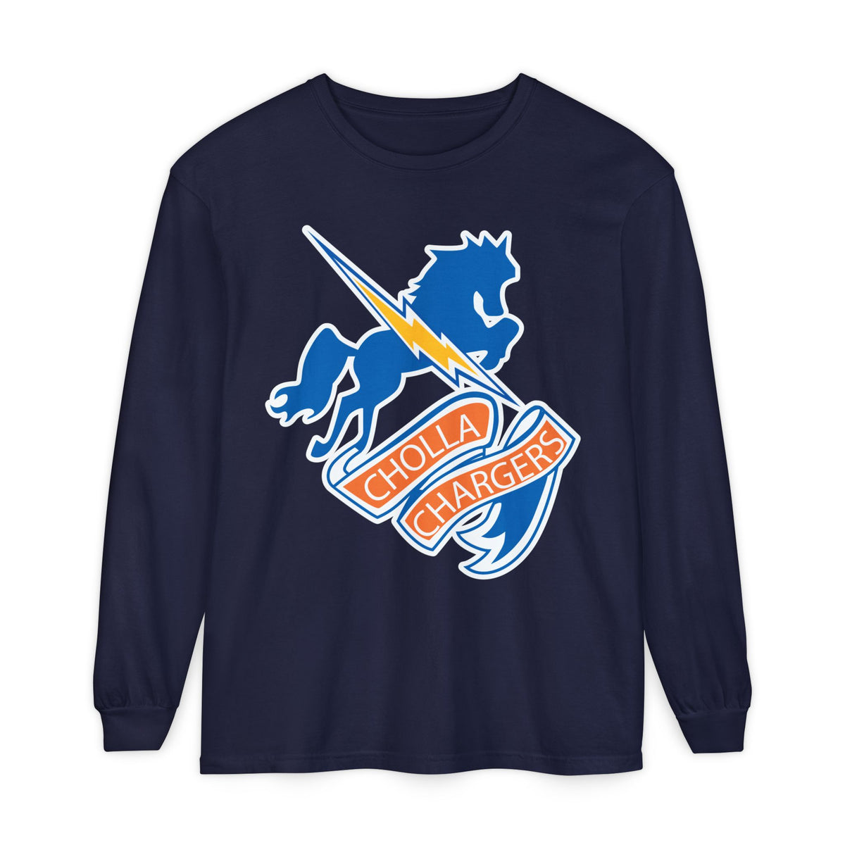Garment-Dyed Long Sleeve Tee