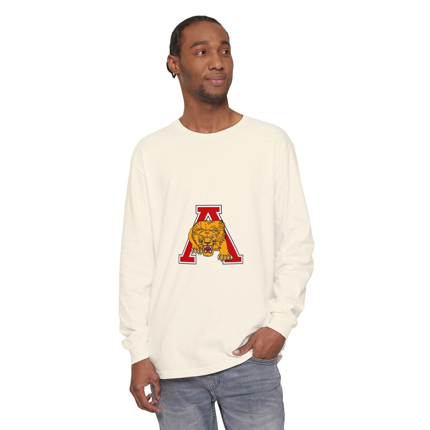 Garment-Dyed Long Sleeve Tee