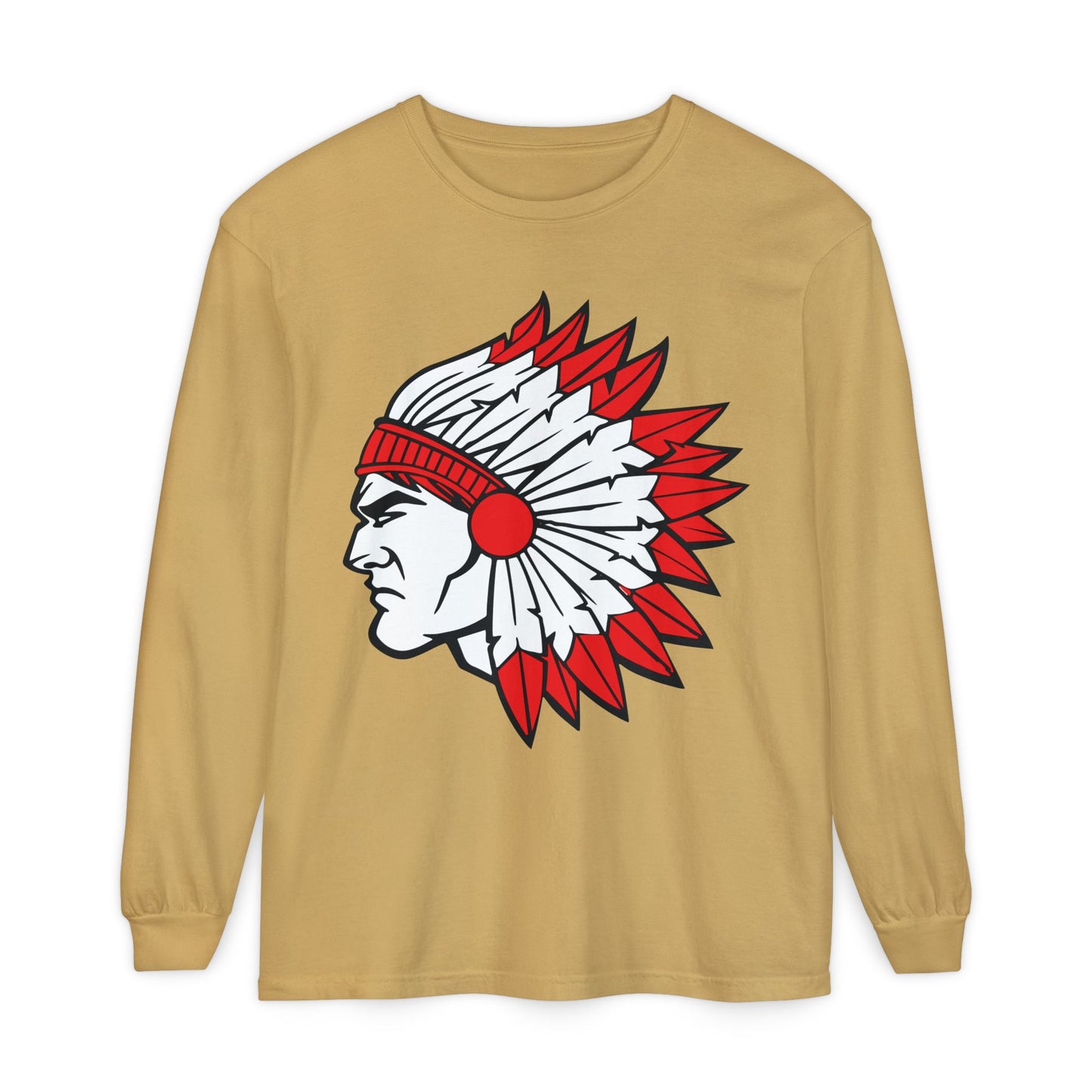 Garment-Dyed Long Sleeve Tee