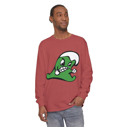 Garment-Dyed Long Sleeve Tee