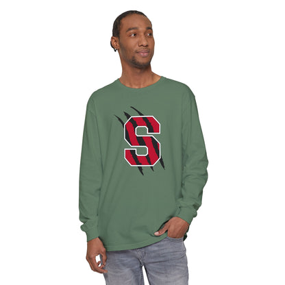 Garment-Dyed Long Sleeve Tee