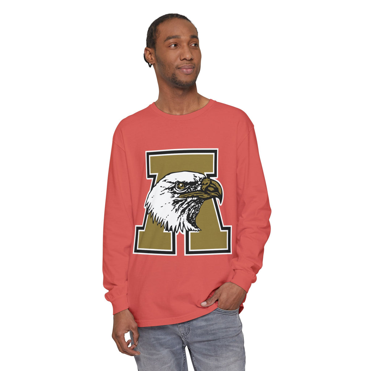 Garment-Dyed Long Sleeve Tee