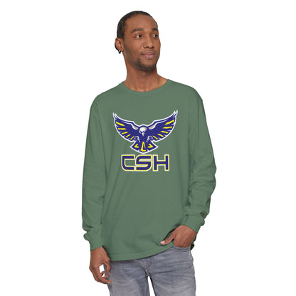 Garment-Dyed Long Sleeve Tee